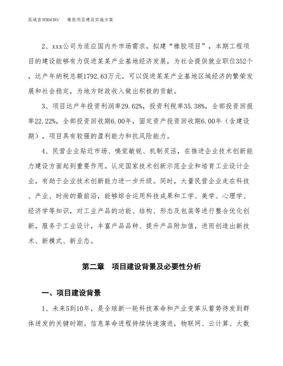 橡胶项目建设实施方案.docx_第5页