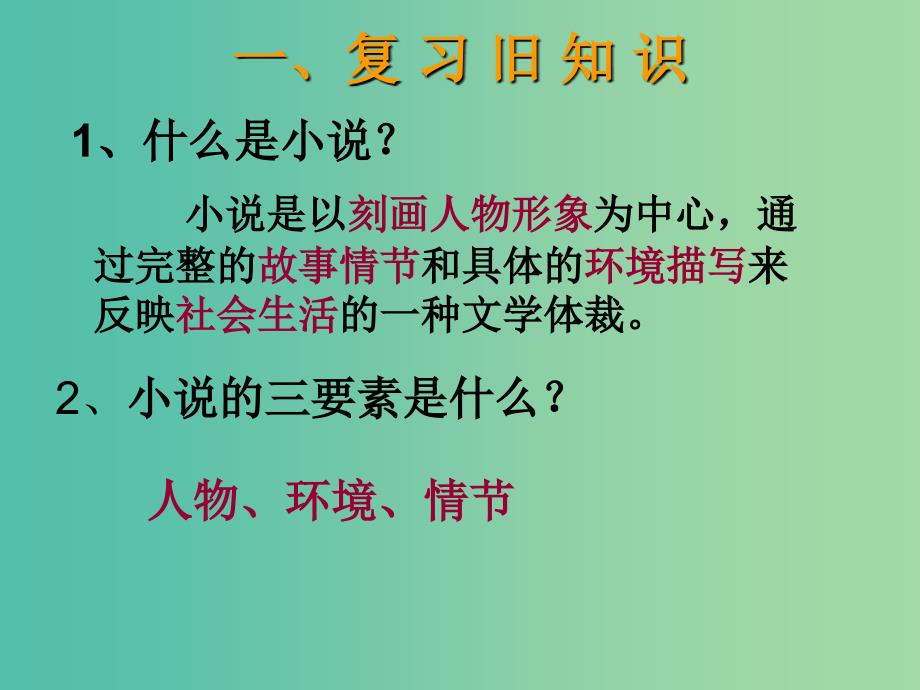 七年级语文下册 7 故乡课件3 长春版_第2页