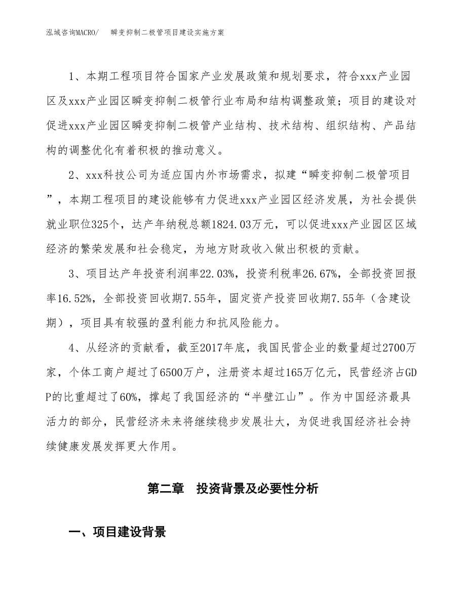 瞬变抑制二极管项目建设实施方案.docx_第5页