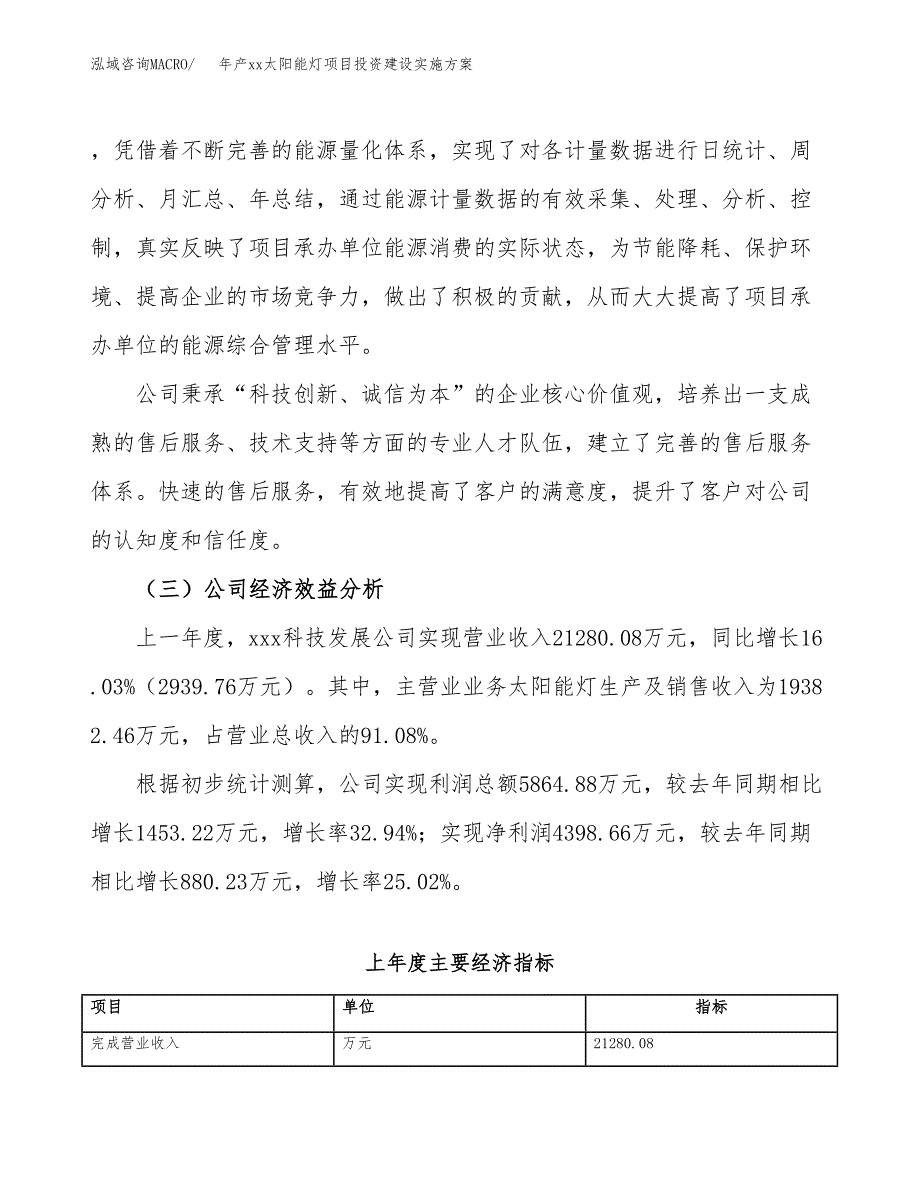 年产xx太阳能灯项目投资建设实施方案.docx_第4页