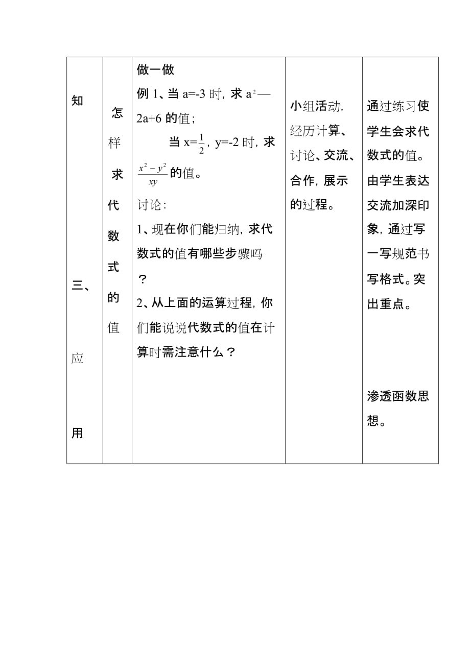 代数式的值教案资料_第4页