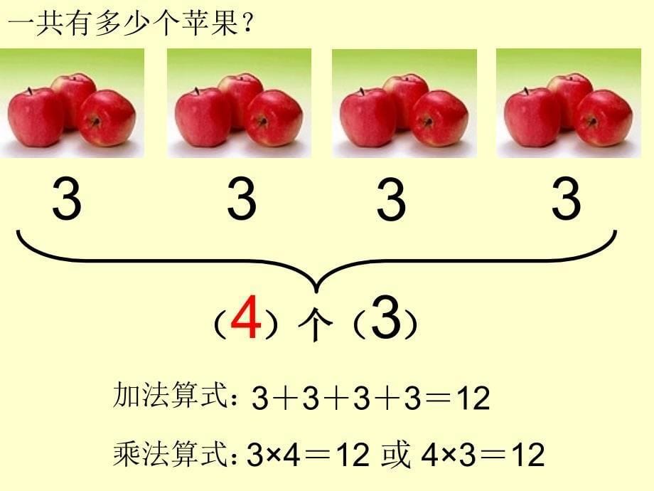 人教版二年级数学上册第四单元表内乘法(一)复习课件.ppt_第5页