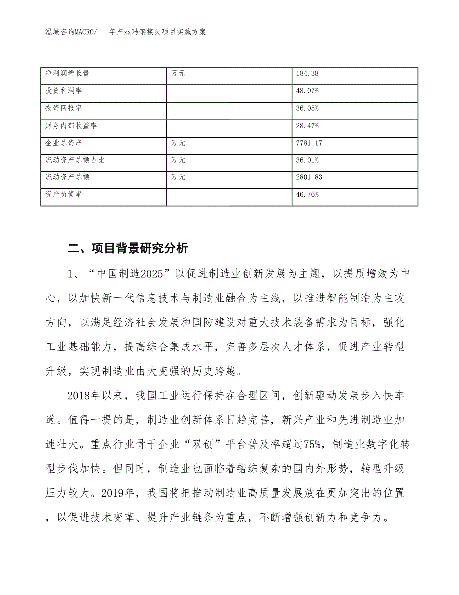 年产xx玛钢接头项目实施方案模板.docx_第3页