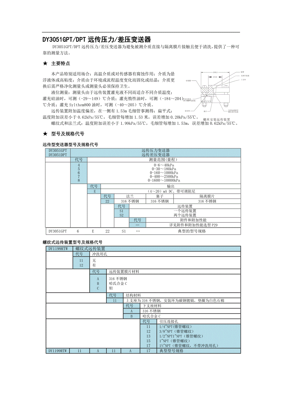 压力变送器及附件资料_第4页