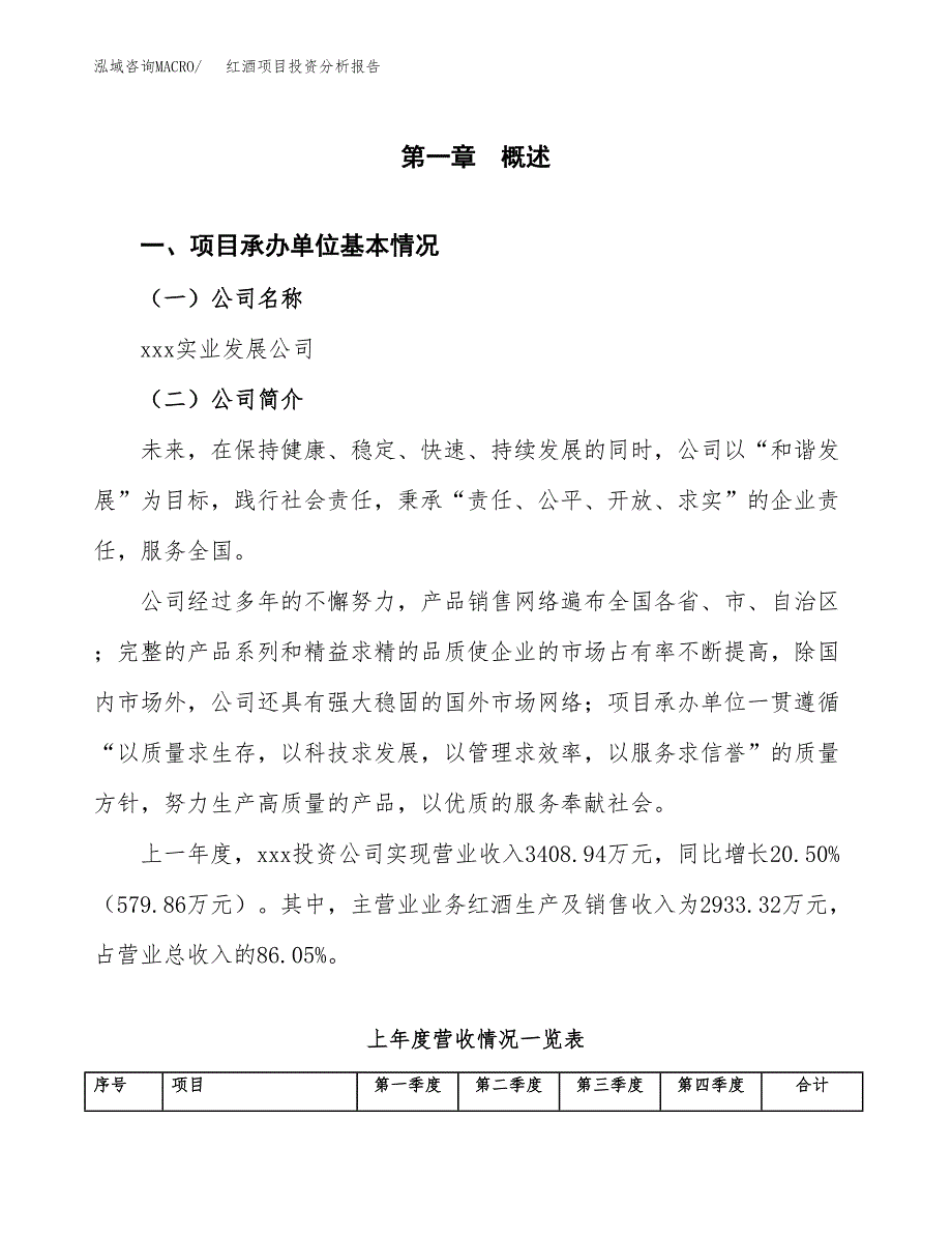 红酒项目投资分析报告（总投资2000万元）（10亩）_第2页