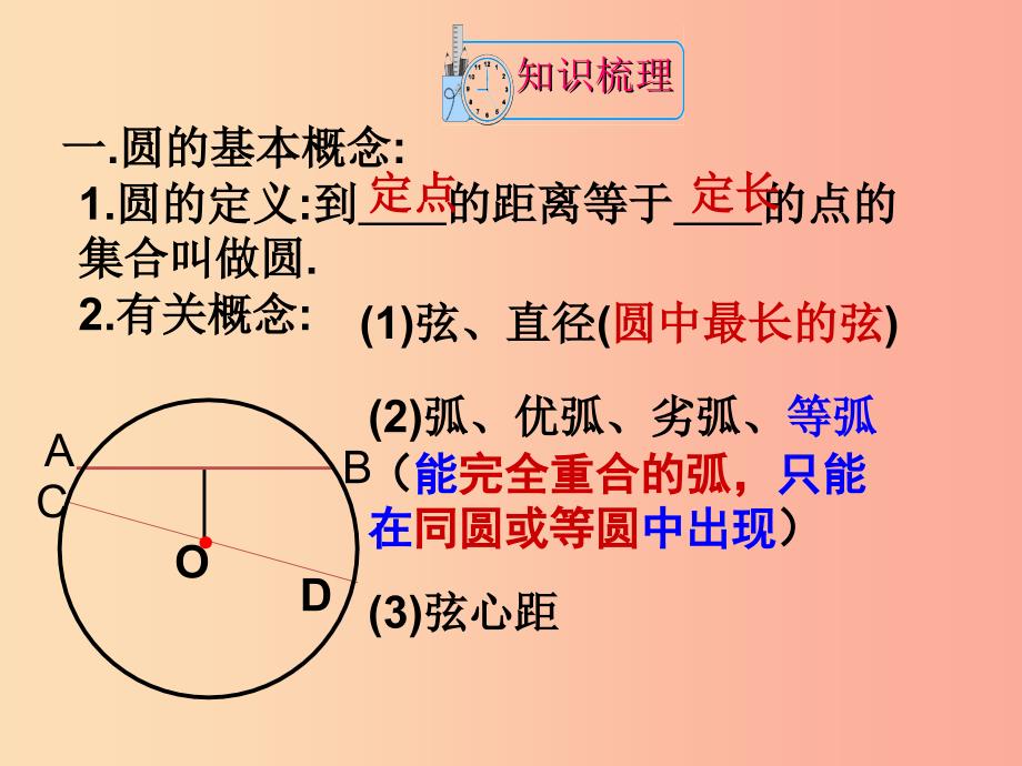 河北省九年级数学上册 24.1 圆的有关性质复习课件2新人教版_第4页