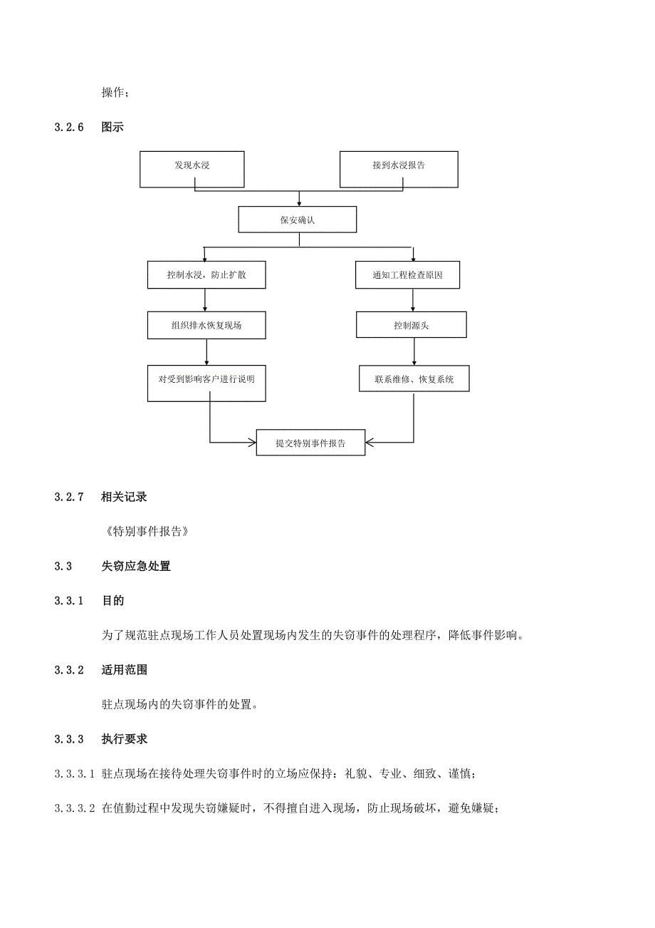 保安岗位职责 --应急预案资料_第5页