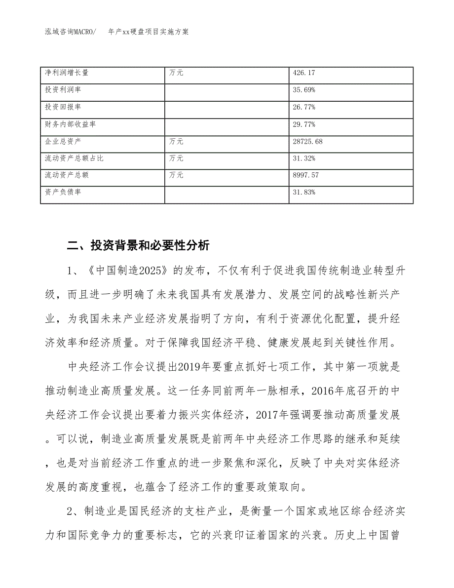 年产xx硬盘项目实施方案模板.docx_第3页