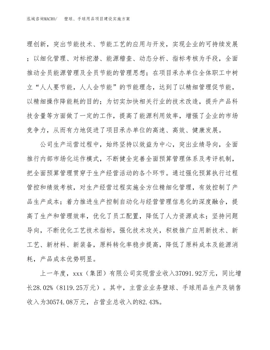 壁球、手球用品项目建设实施方案.docx_第2页