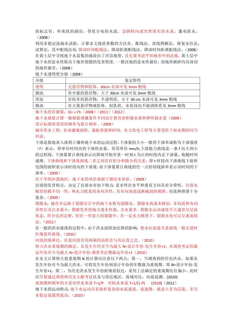 注册公用设备师给排水专业基础总结26页_第4页