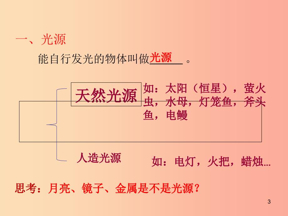 2019年八年级物理上册 4.1《光源》课件（新版）教科版_第3页