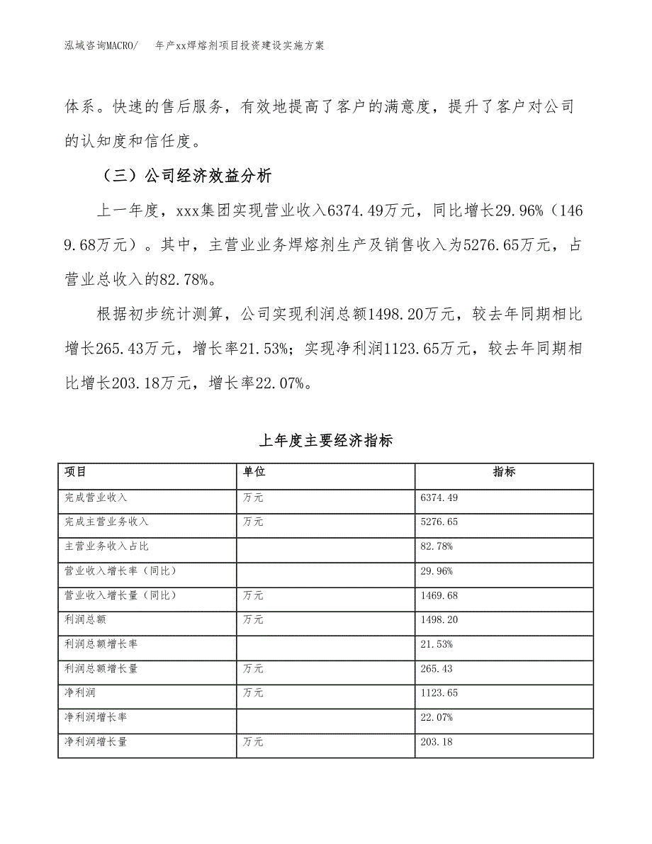 年产xx焊熔剂项目投资建设实施方案.docx_第4页