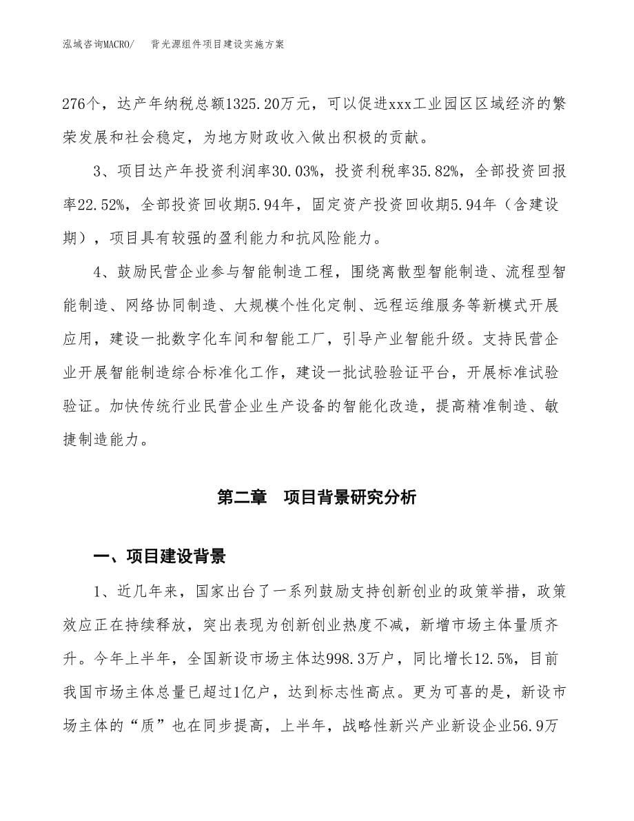 背光源组件项目建设实施方案.docx_第5页