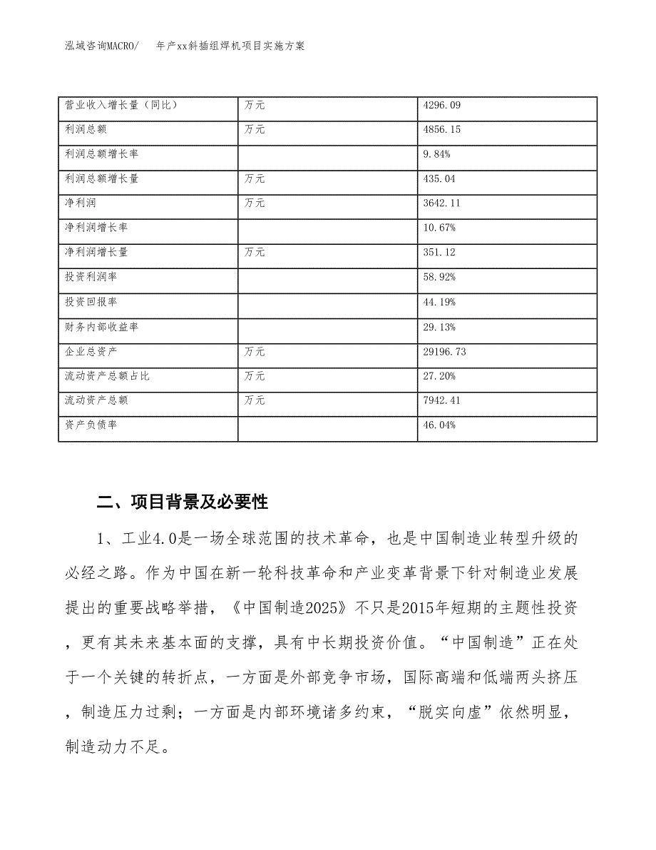 年产xx斜插组焊机项目实施方案模板.docx_第3页