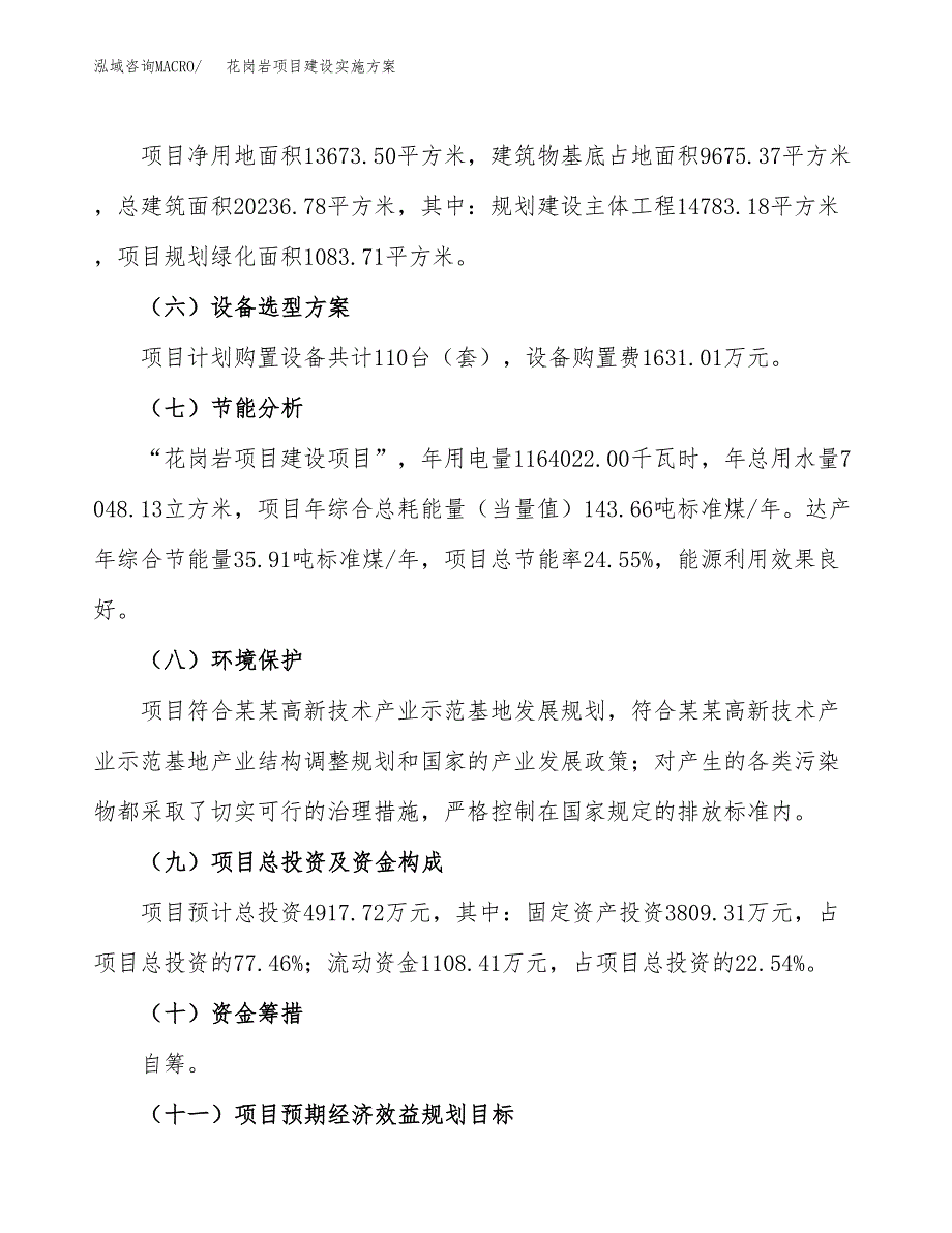 花岗岩项目建设实施方案.docx_第3页