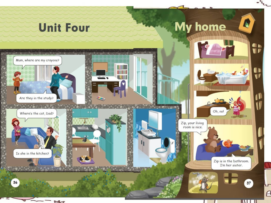 2013新版pep人教版小学英语四年级上册第四单元unit4myhome课件.ppt_第2页