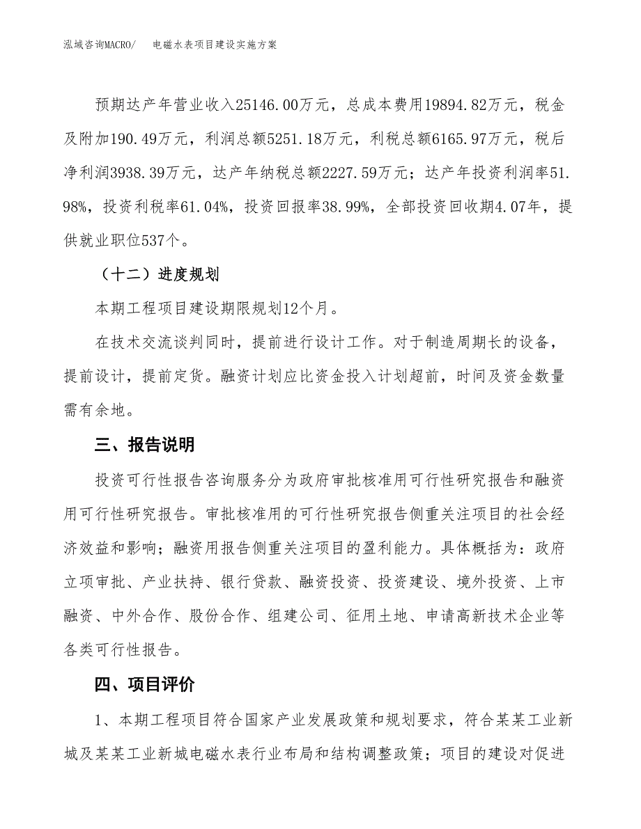 电磁水表项目建设实施方案.docx_第4页