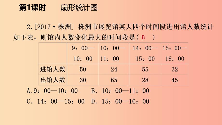 2019年秋七年级数学上册第六章数据的收集与整理6.3数据的表示6.3.1普查和抽样调查练习北师大版_第4页