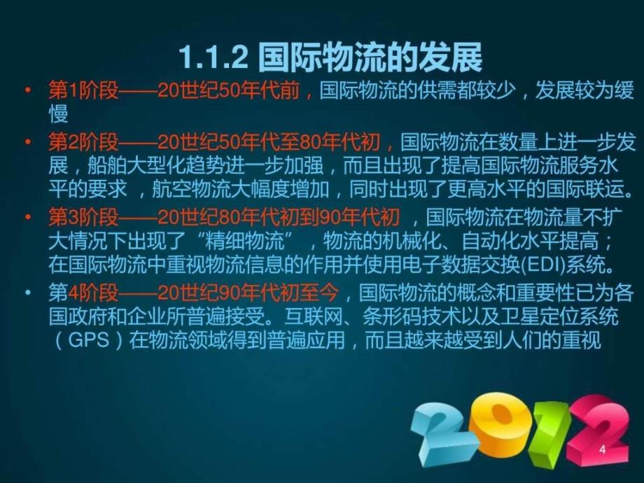 国际物流课件第一章国际物流管理引论_第4页