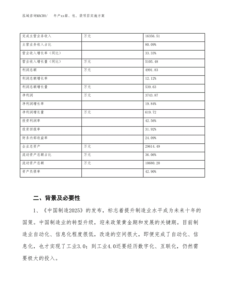 年产xx箱、包、袋项目实施方案模板.docx_第3页