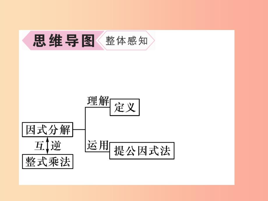 八年级数学上册第14章整式的乘法与因式分解14.3因式分解14.3.1提公因式法习题课件 新人教版_第3页