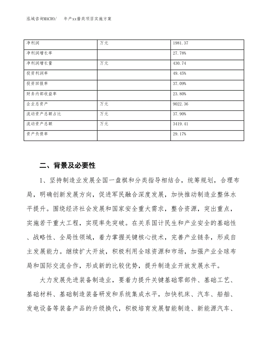 年产xx酱类项目实施方案模板.docx_第3页