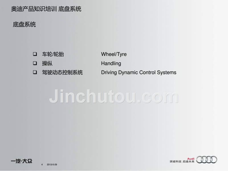 奥迪产品知识培训底盘系统_第4页