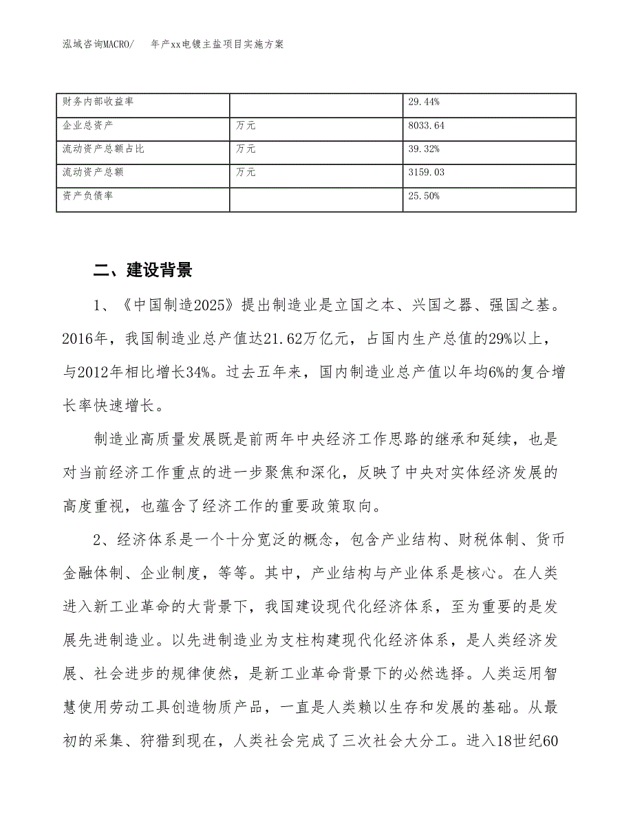 年产xx电镀主盐项目实施方案模板.docx_第3页