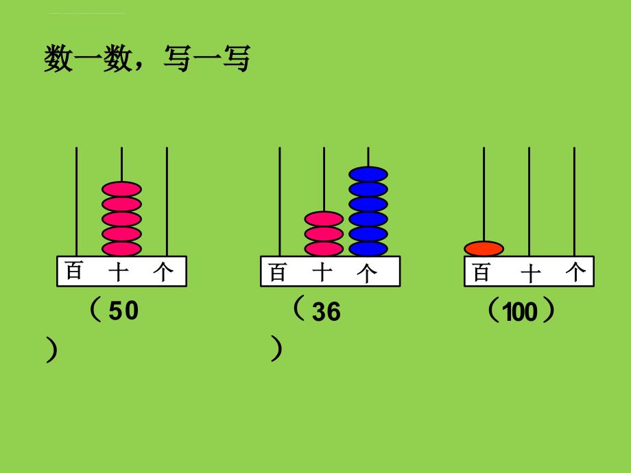 一年级下册数学ppt课件3.9认识100以内的数 复习 苏教版_第3页