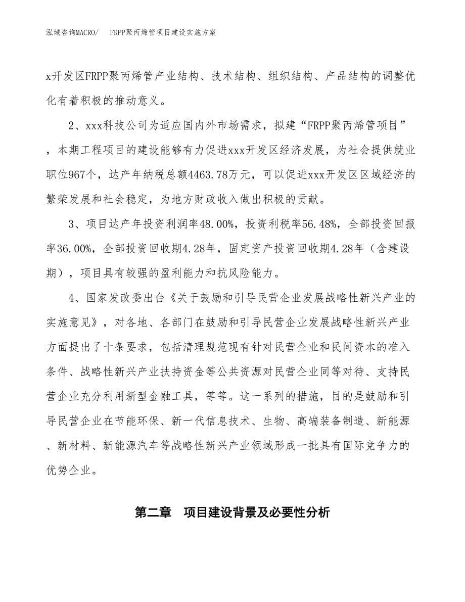 FRPP聚丙烯管项目建设实施方案.docx_第5页