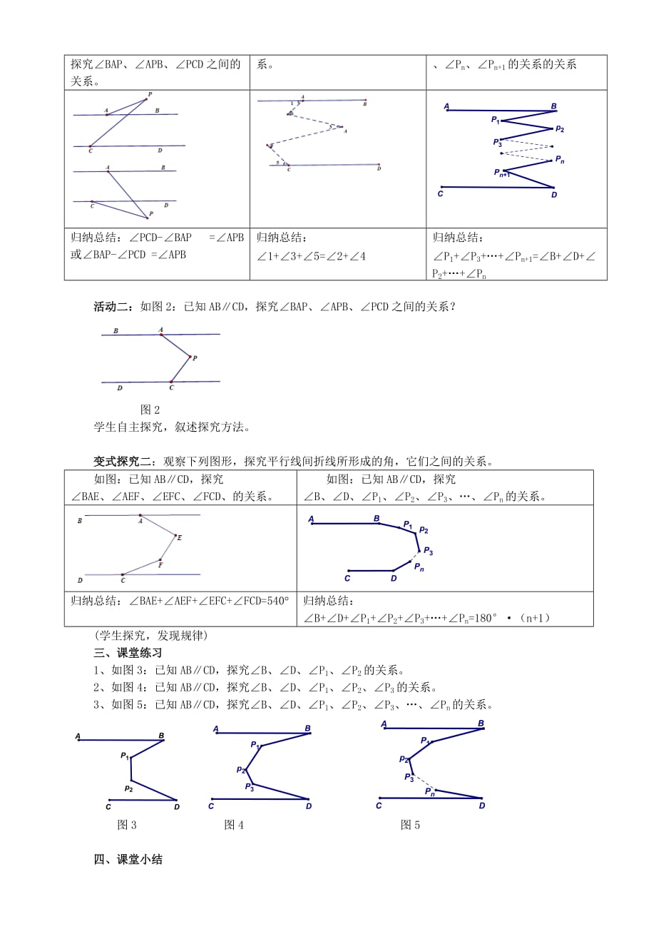 （教育精品）课题：探究平行间的折线_第2页