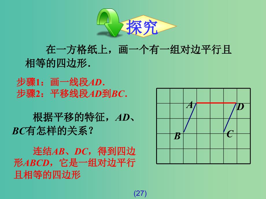 八年级数学下册 18.1.2 平行四边形的判定课件2 新人教版_第3页