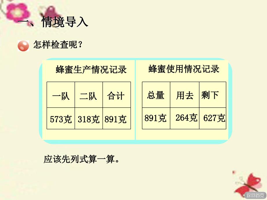 2016春二年级数学下册 第六单元《田园小卫士&mdash;万以内数的加减法（二）》课件2 青岛版六三制_第3页