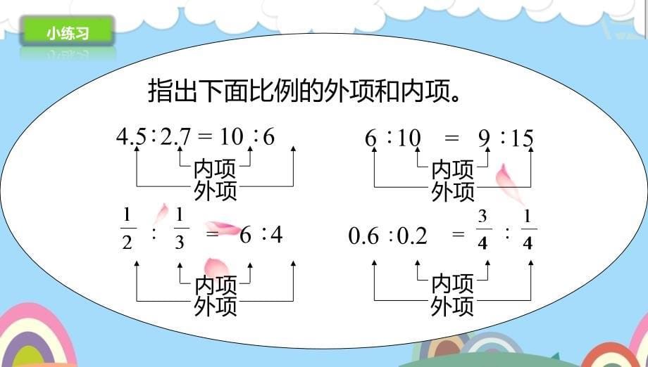 人教新目标 六年级下册比例的基本性质课件（配套）_第5页