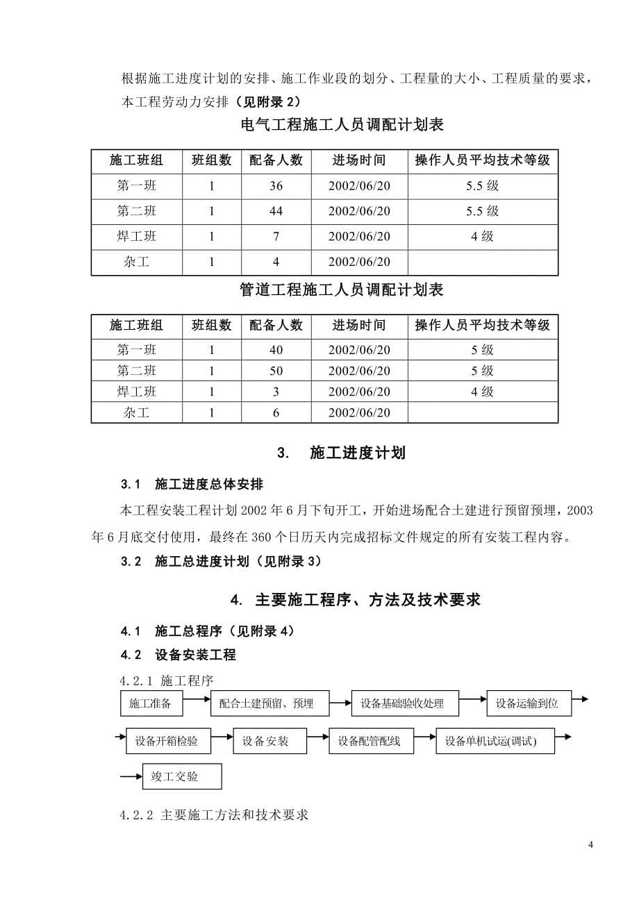 珠海某建筑群水电消防安装施工组织设计资料_第5页