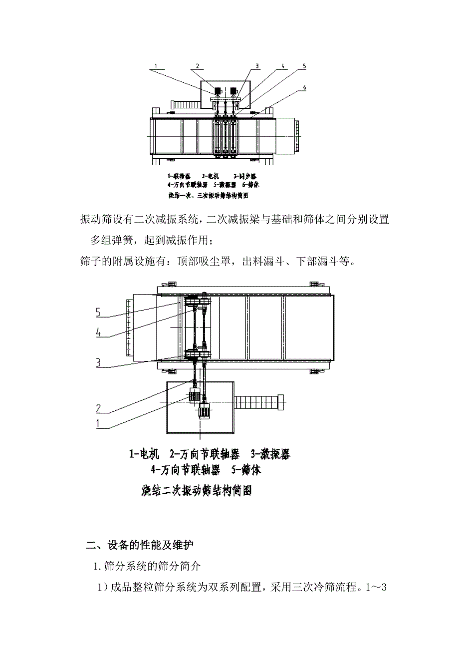 筛分间筛子的维修与安装技术资料_第3页