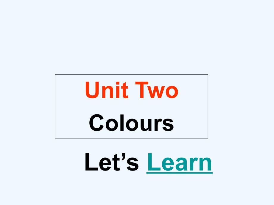 （教育精品）Unit2 Colours_第4页