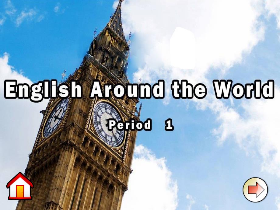 高中英语《unit 2 english around the world》period 1课件 新人教版必修1_第1页