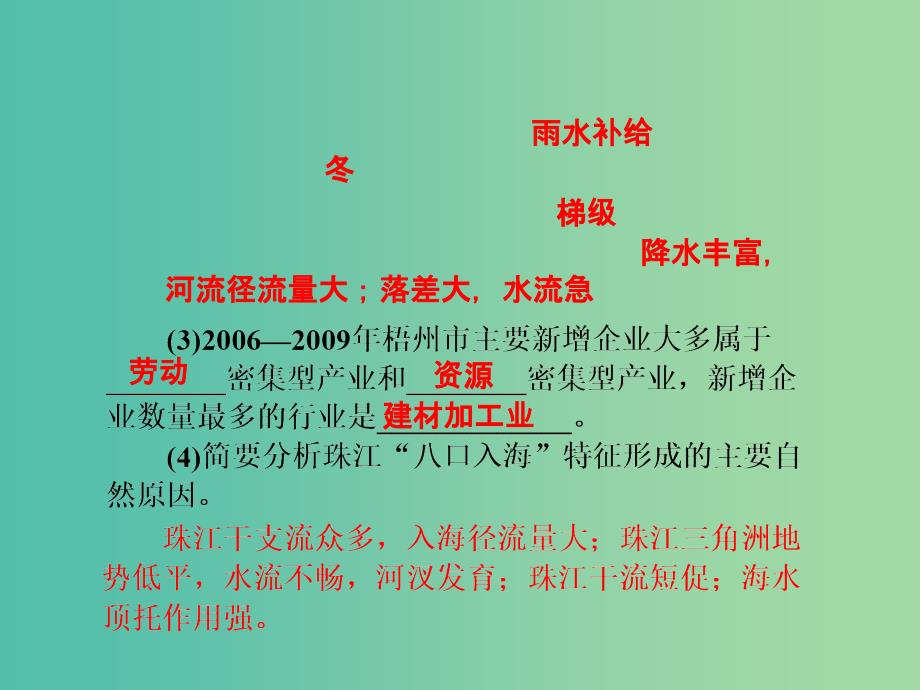 高考地理第一轮总复习 第十四单元 第四讲 中国的河流与湖泊课件_第4页