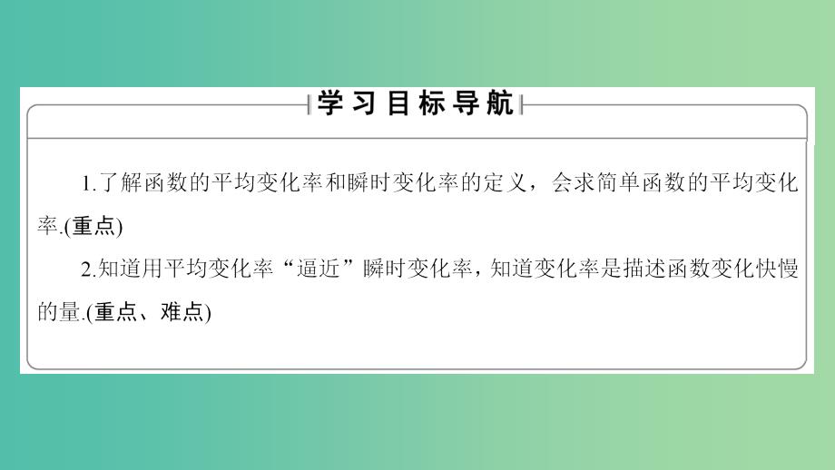 高中数学第二章变化率与导数2.1变化的快慢与变化率课件北师大版_第2页