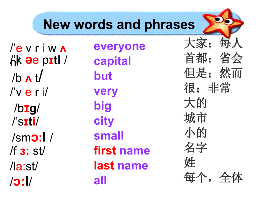 外研版七年级英语上册module1-unit2.ppt_第4页