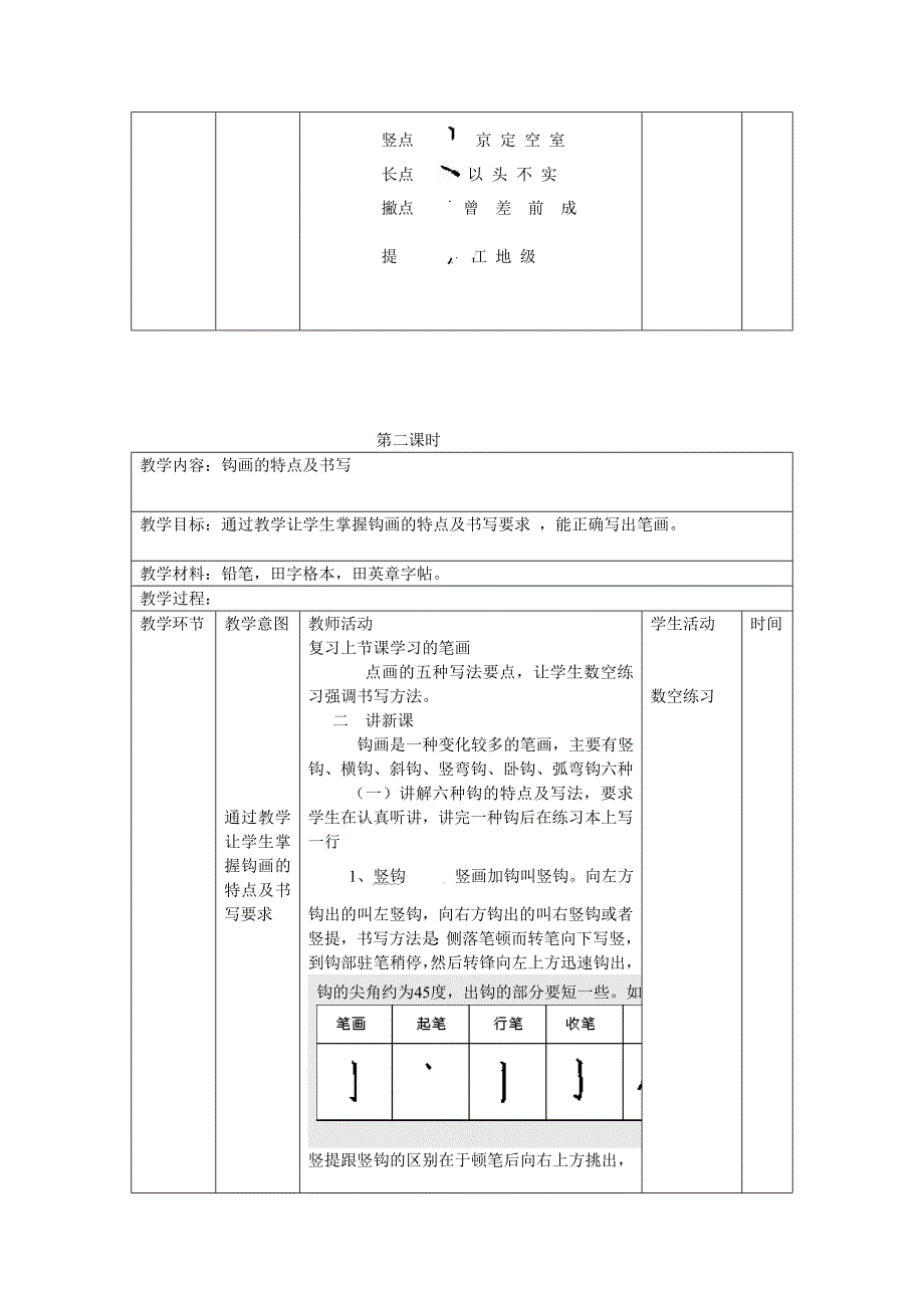 硬笔书法教案26666资料_第3页