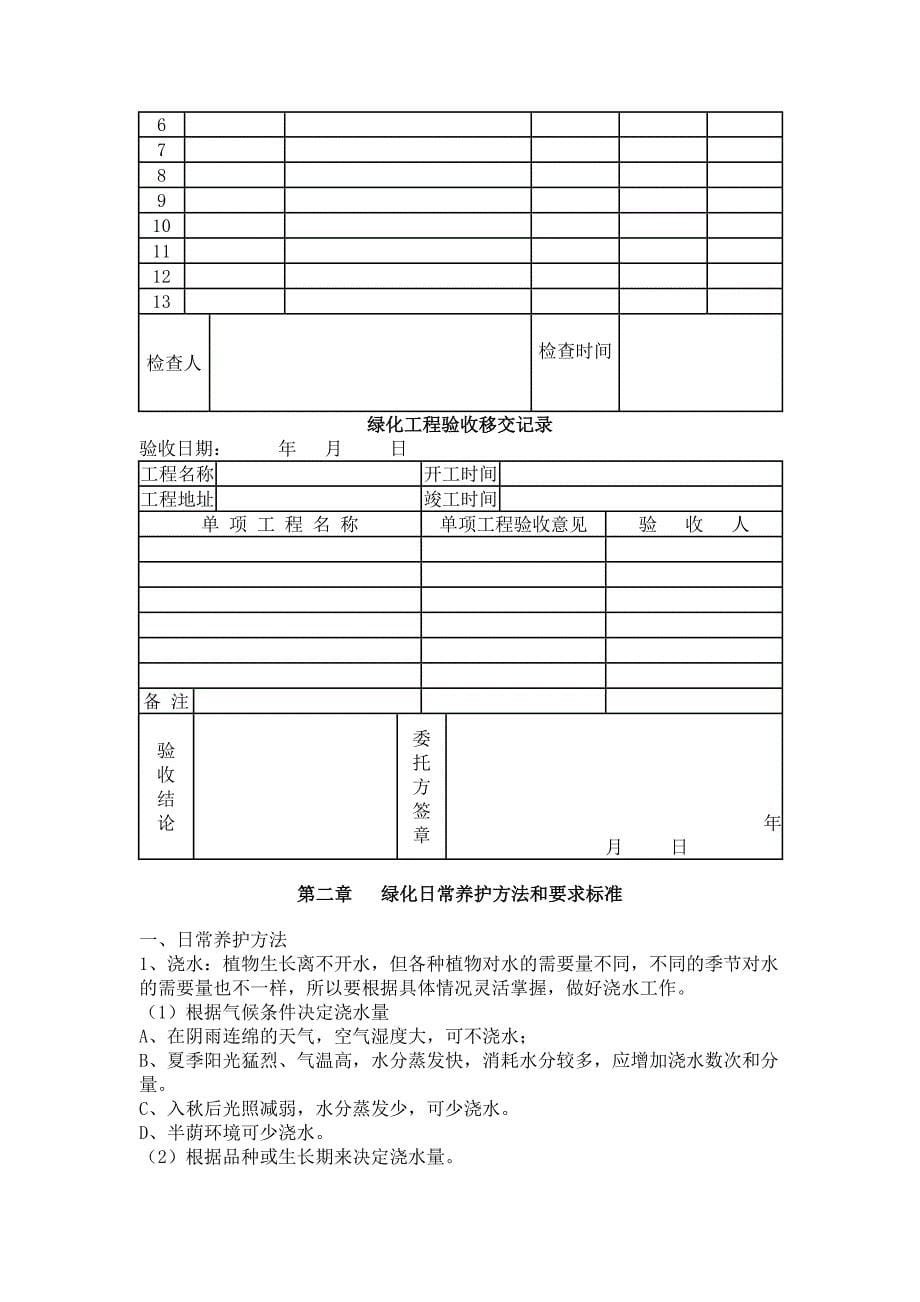 绿化岗位职责资料_第5页