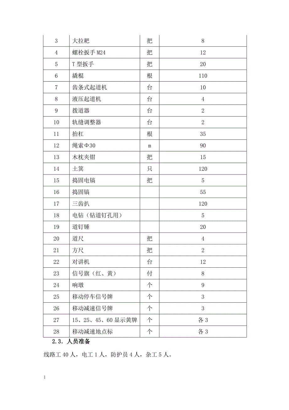 既有线新建、拆除道岔施工方案资料_第2页