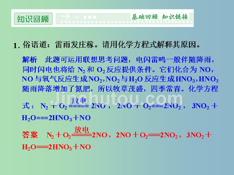 高中化学 4.1化肥和农药课件 新人教版选修2_第2页