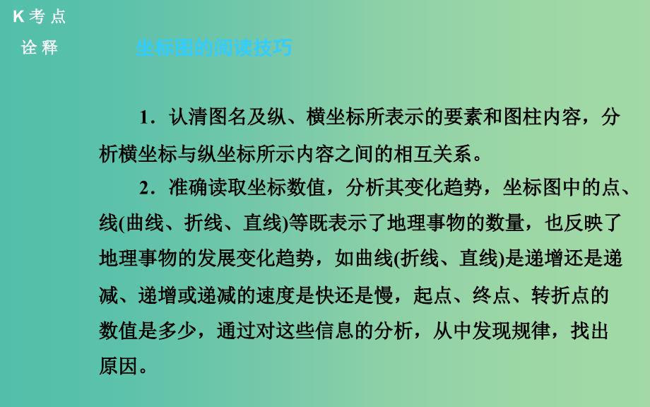 高考地理二轮复习 专题十五 地理图表分析课件_第3页