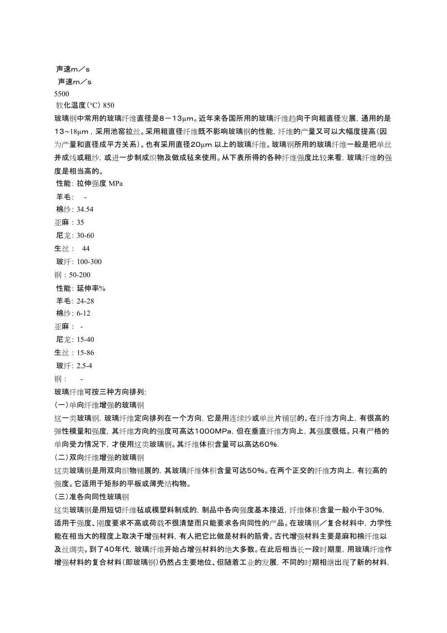 玻璃钢力学性能资料_第2页