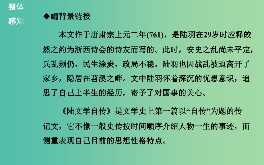 高中语文 7陆文学自传课件 粤教版《唐宋散文选读》_第3页