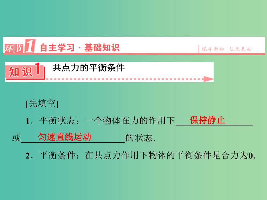 高中物理 第4章 7用牛顿运动定律解决问题（二）课件 新人教版必修1_第3页