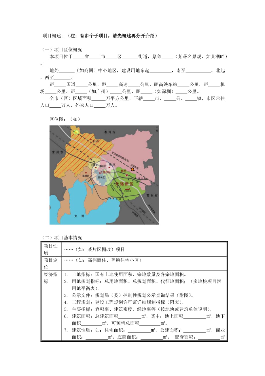 房地产项目借款申请书范文资料_第2页